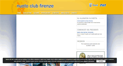 Desktop Screenshot of nuotoclubfirenze.it